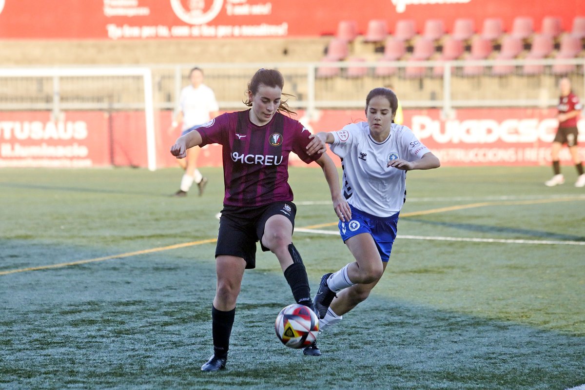 Com en el partit de la setmana passada, les jugadores del Vic Riuprimer no van trobar el camí del gol