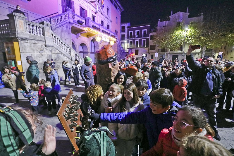 El 5 de desembre es va fer l'encesa simbòlica de l'enllumenat de Nadal de Ripoll