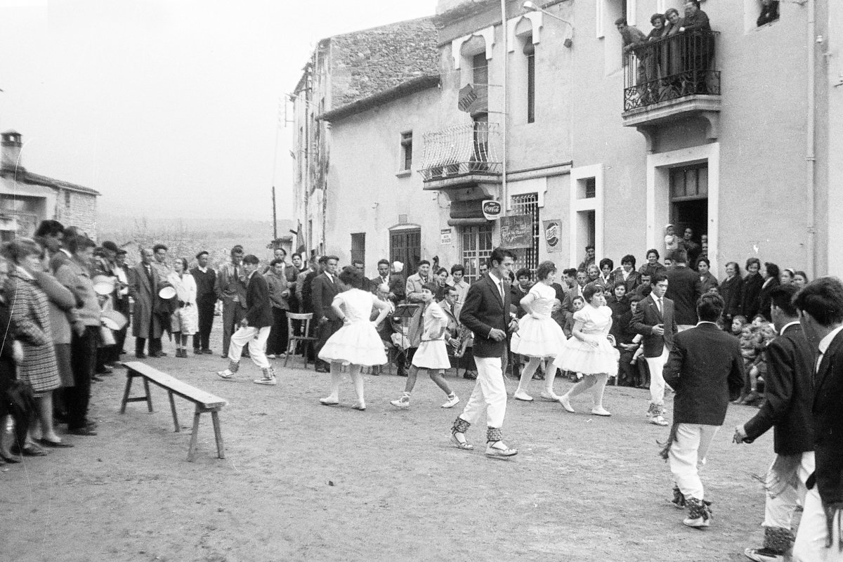 El ball de gitanes en una imatge de 1963