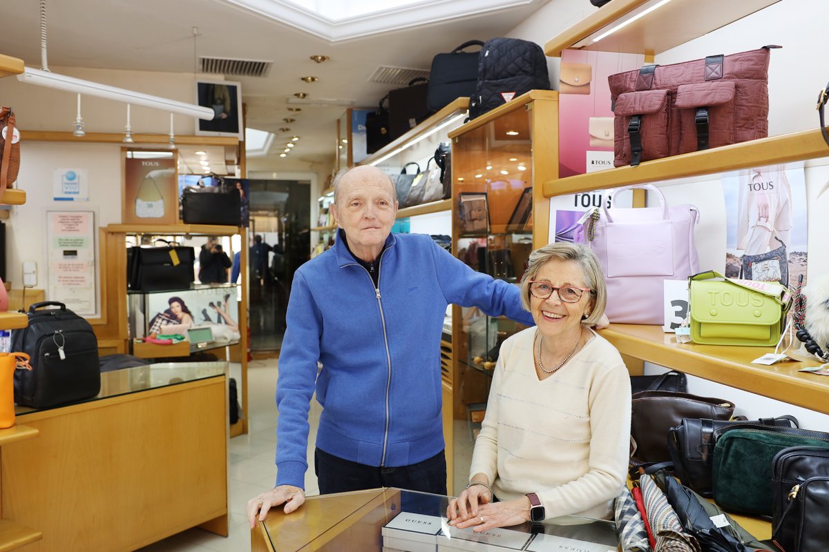 Vicenç Ventura i Maria Magent, el matrimoni que va obrir el negoci ara fa 55 anys