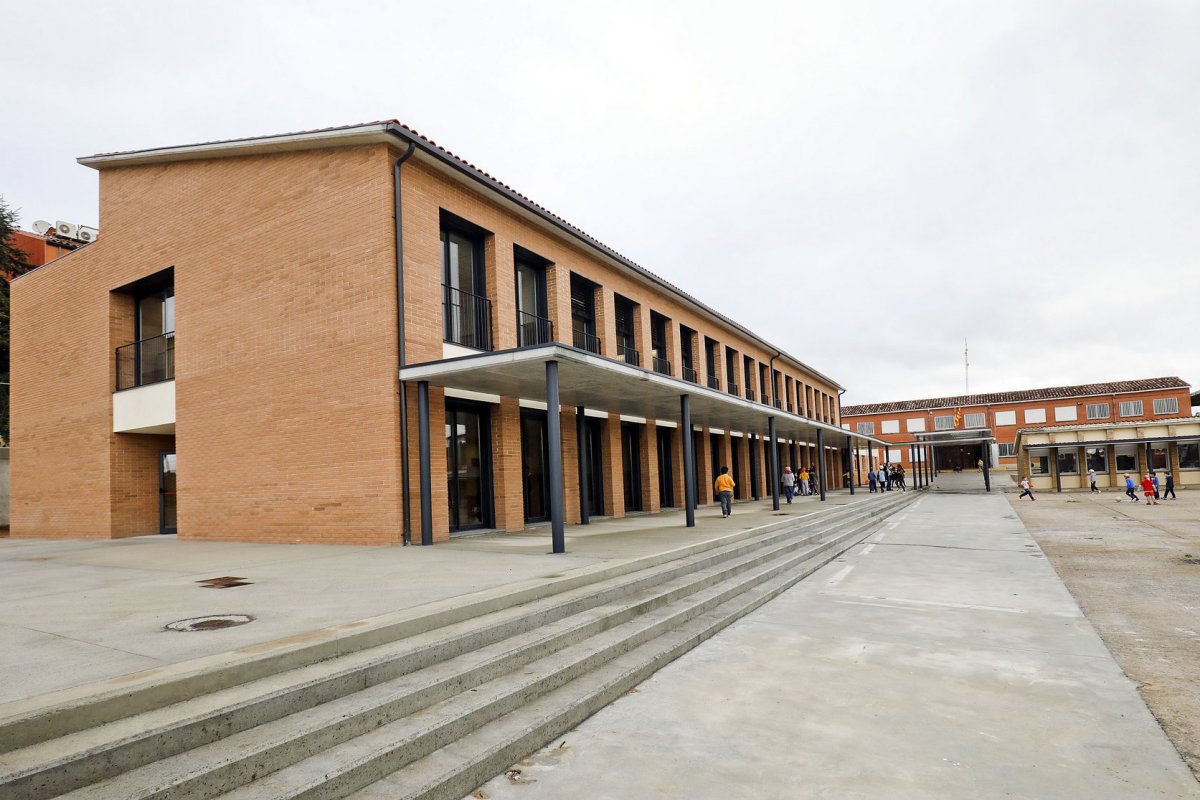 L'institut escola Carles Capdevila, en una imatge d'arxiu