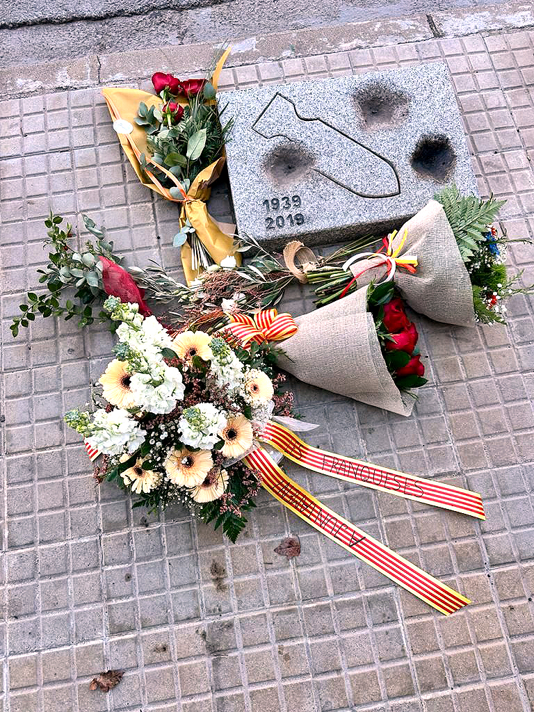 Homenatge a les víctimes del bombardeig a les Franqueses del 1939
