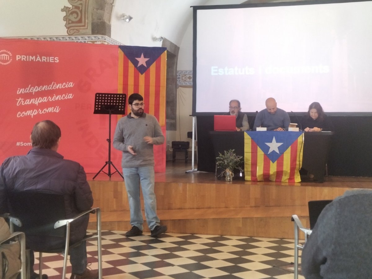 L'assemblea es va fer a la Sala Tarafa