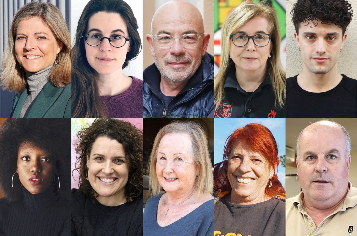 Els 10 candidats que aspiren al premi Vallesà de l'Any 2023, que es lliurarà a Sant Feliu de Codines el 15 de maig