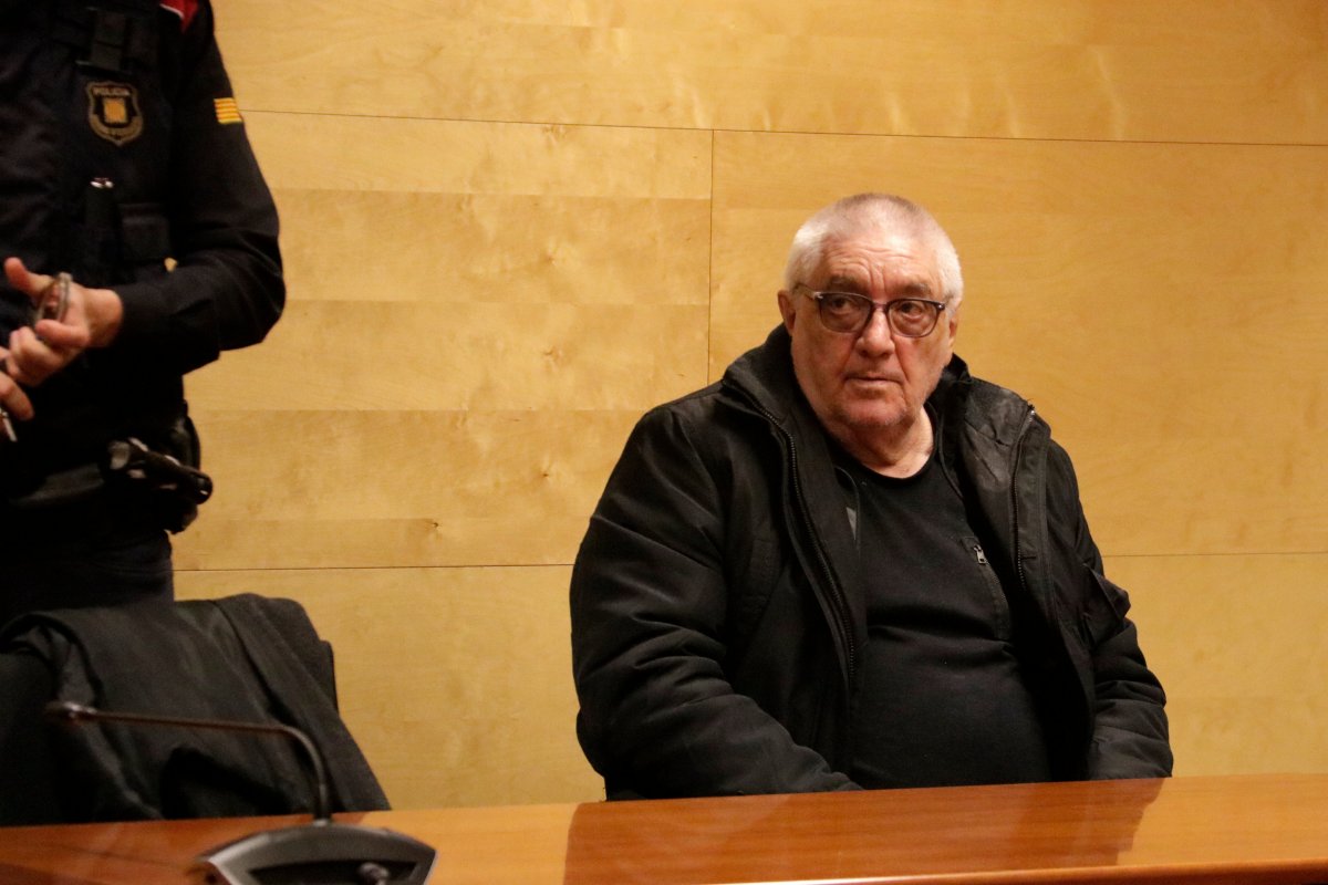 El condemnat durant una de les sessions del judici a Girona