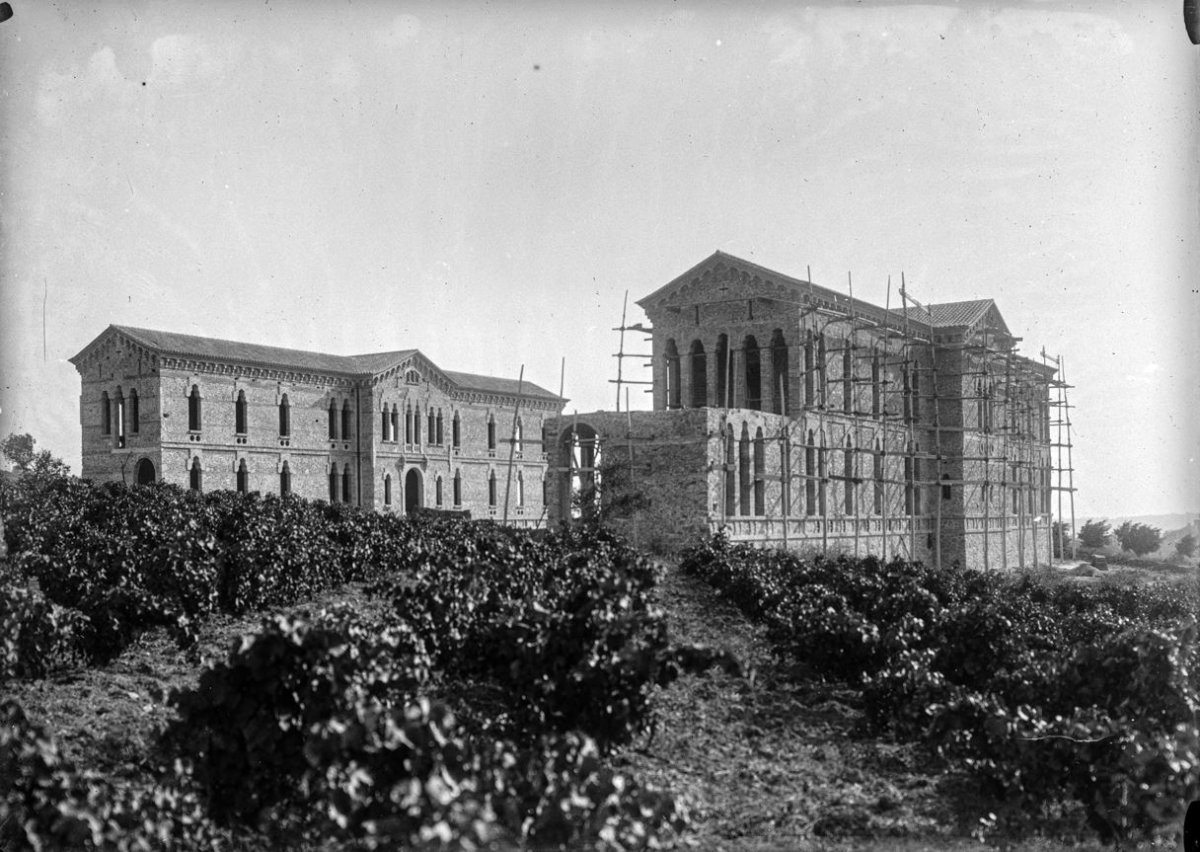 El Pavelló de Sant Jaume de l'Hospital cap al 1916-1918