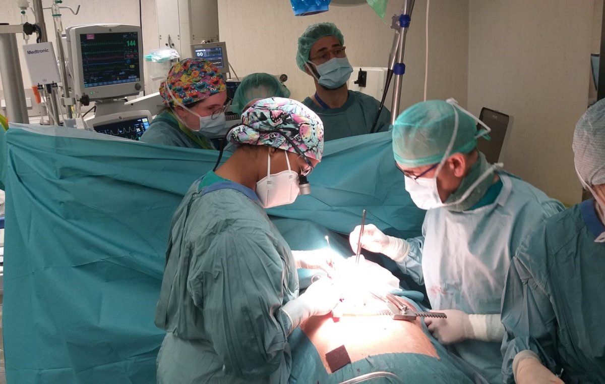 Intervenció de cirurgia cardíaca a l'Hospital Germans Trias