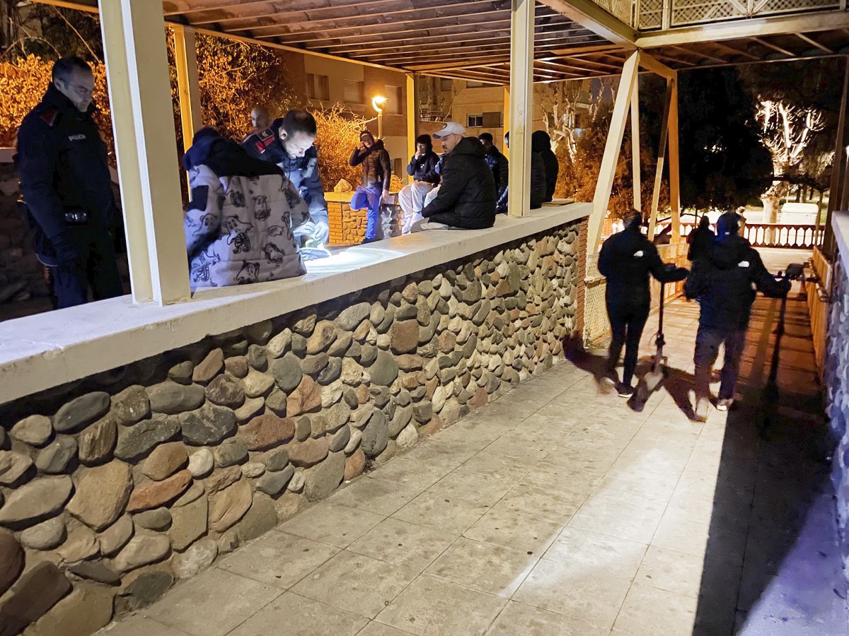 El control al parc de Can Carrencà, a Canovelles