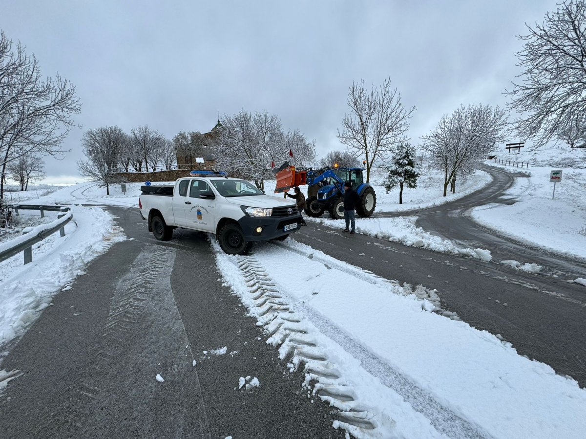 La neu a Muntanyola