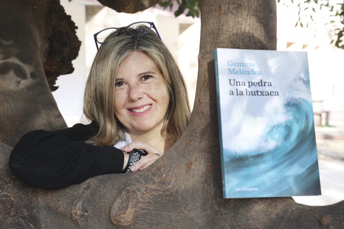 Gemma Meléndez, autora d’‘Una pedra a la butxaca’