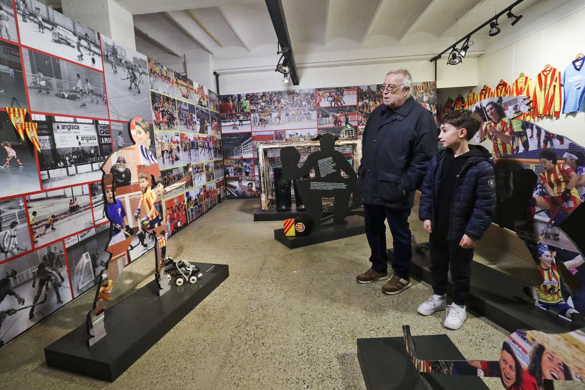 L'exposició '50 anys d'hoquei patins a Manlleu. De l'escola a l'elit' es pot veure al Museu del Ter fins al 12 de maig