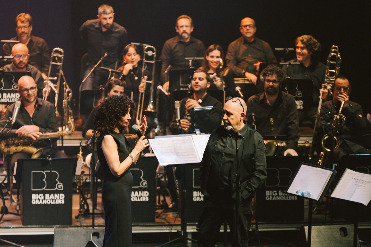 L'espectacle 'Homenatge a Núria Feliu' de la Big Band