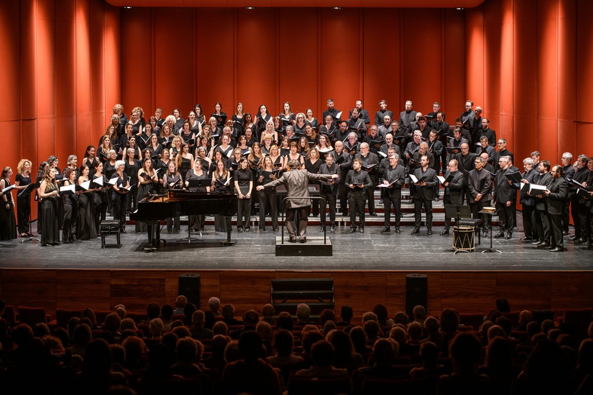 Un moment del concert de dissabte a L'Atlàtida