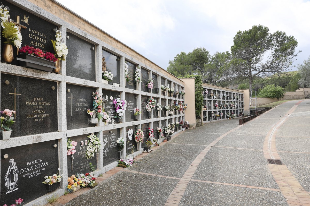 El nou cementiri de la Garriga es va construir a finals dels anys 90