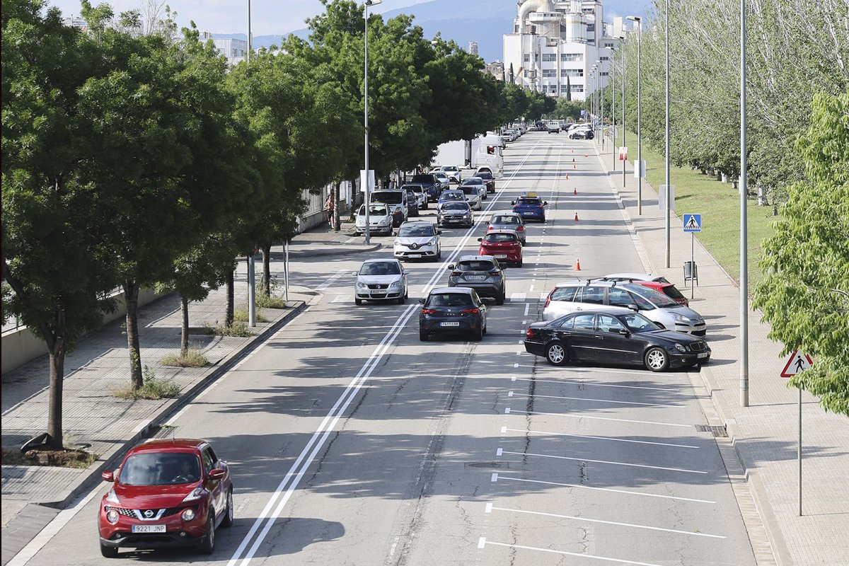 Nous aparcaments al passeig de la Conca del Besòs