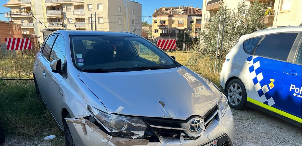 El cotxe sostret a Almeria que es va trobar a Caldes