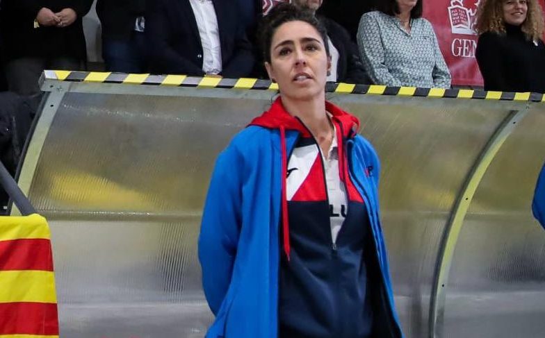 Goretti Isern, delegada de la Selecció Catalana femenina d'hoquei patins
