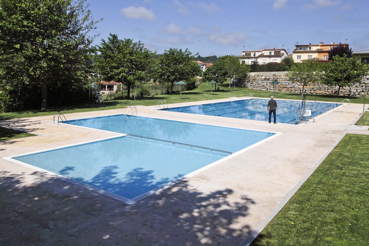 El recinte de les piscines de Castellterçol forma part de la xarxa de refugis climàtics del municipi