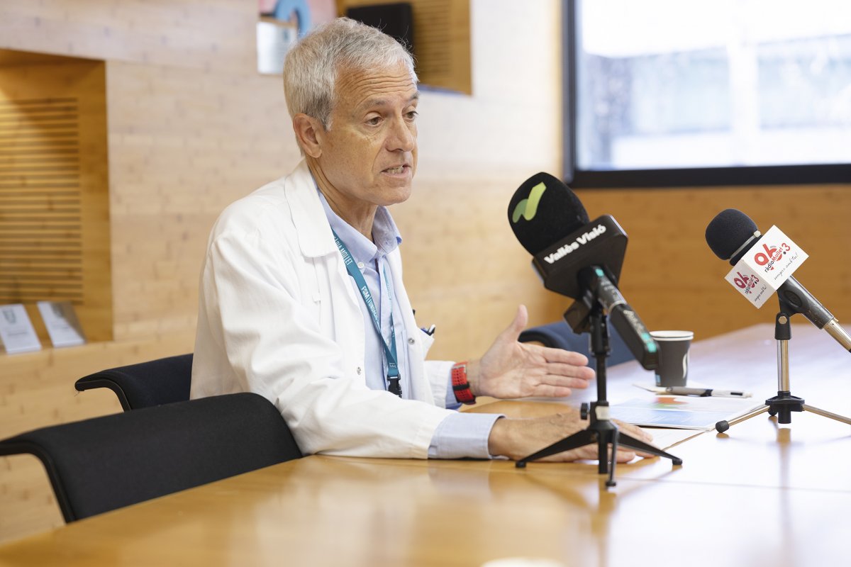 El director de la FSM, Jaume Duran, a la roda de premsa d’aquest dimarts
