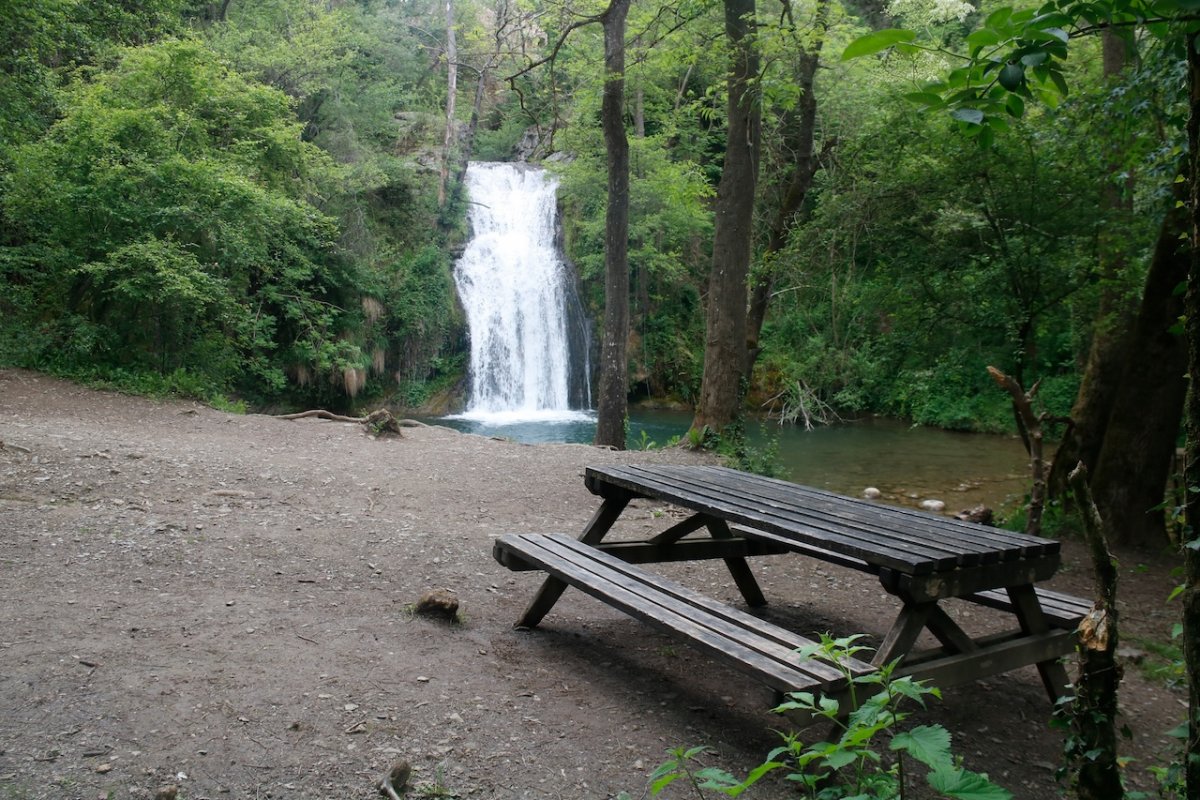 El gorg de Malatosca, a Sant Joan de les Abadesses, en una imatge d'arxiu