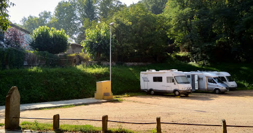 L'àrea d'autocaravanes de Sant Julià de Vilatorta