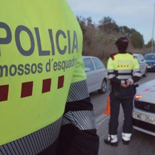 Imatge d'arxiu d'un control dels Mossos