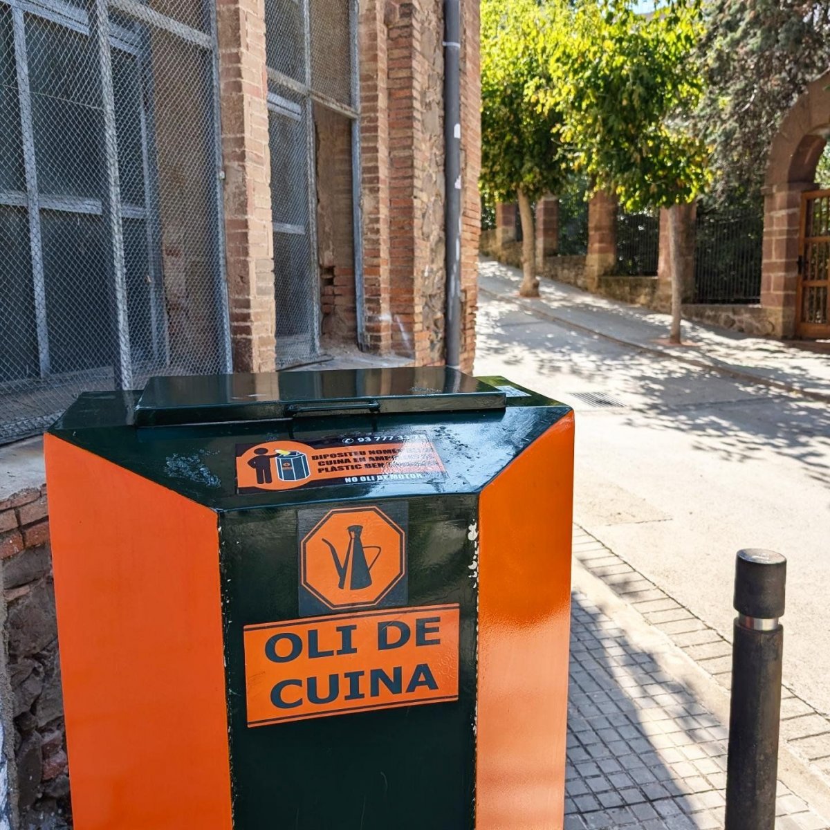 El nou contenidor per a l'oli de cuina vegetal