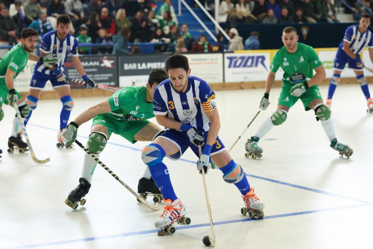 El capità Èric Vargas en un partit contra el Liceo aquesta darrera temporada