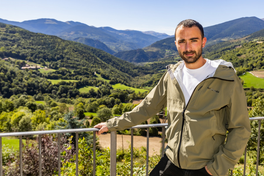 Jordi Hubach, alcalde de Pardines