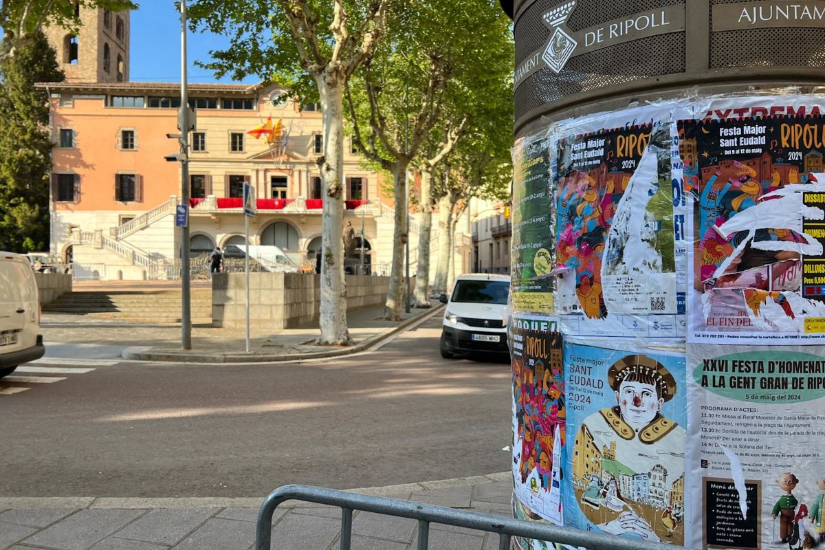 Imatge dels cartells censurats