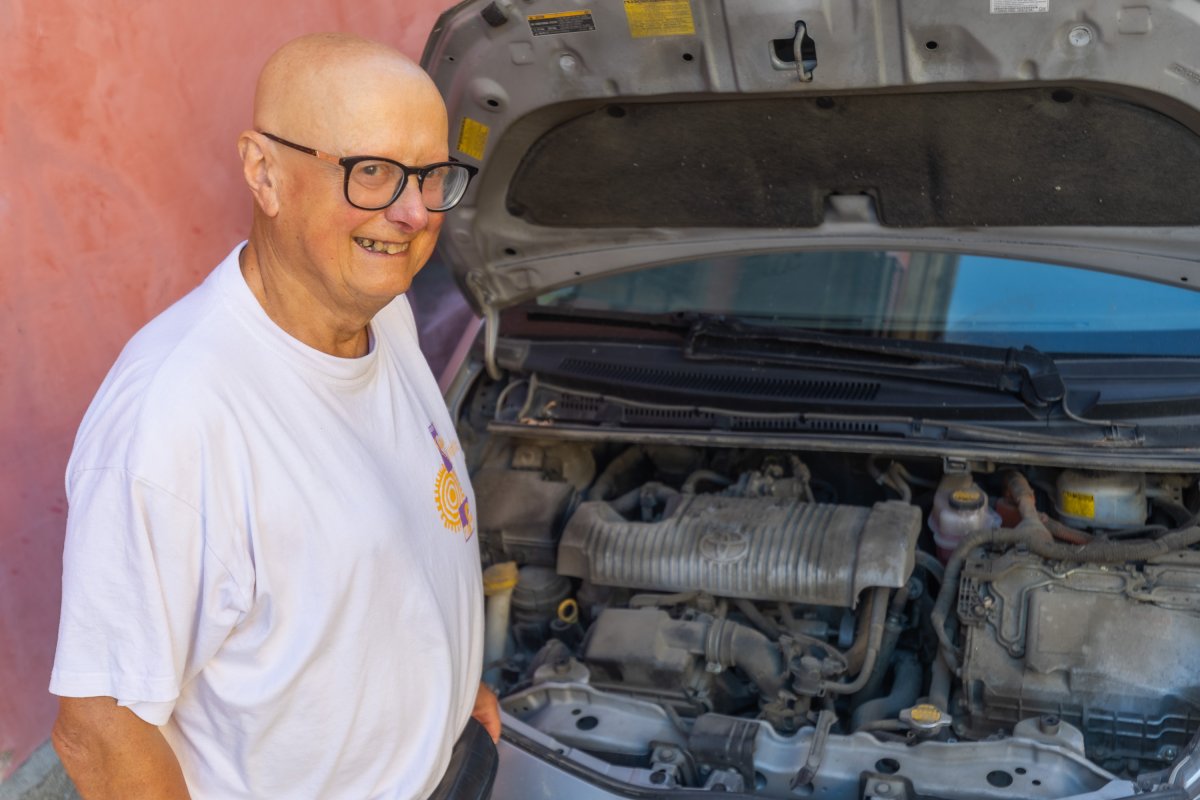 Pep Rius, el motor i els motors; una passió de tota la vida que l’ha portat a ajudar desinteressadament molts pilots