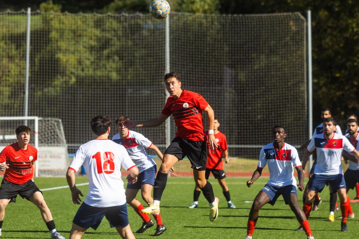 Toni Cao, en un moment del partit d’aquest dissabte a Torelló