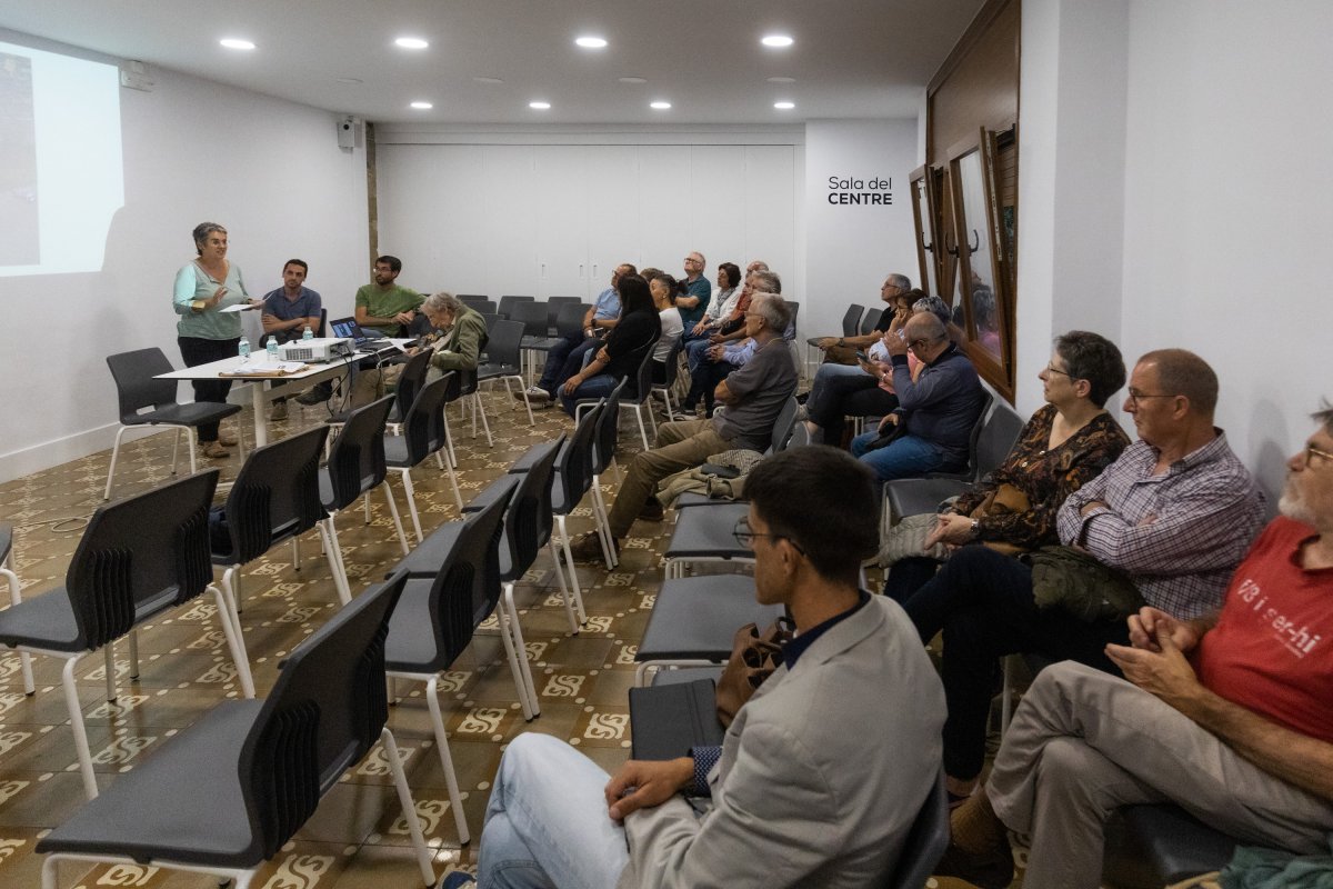 L’acte de divendres es va fer a la sala Centre de la rectoria de Roda