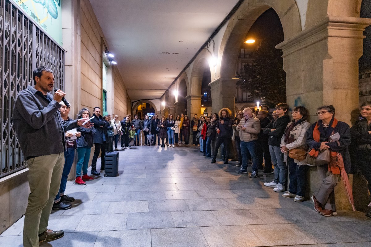 La inauguració de la 11a edició de la iniciativa, dissabte al vespre