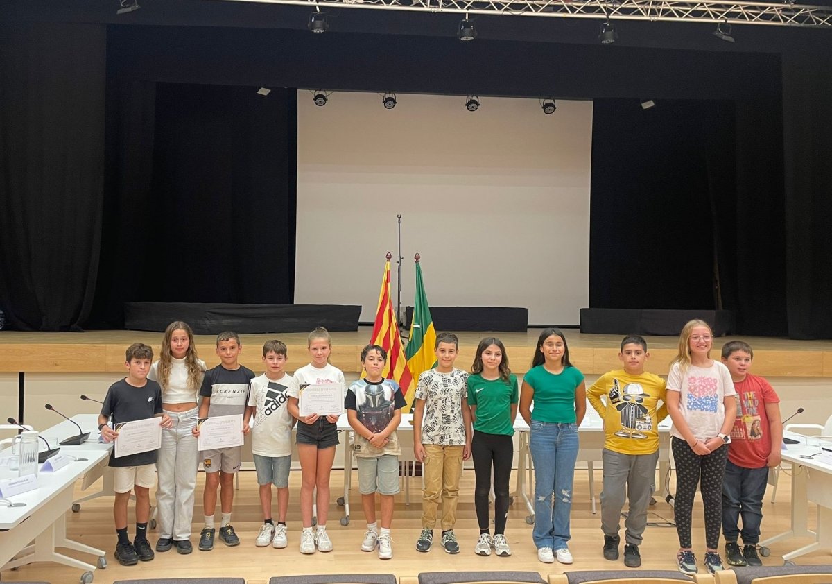 Els membres del Consell d'Infants