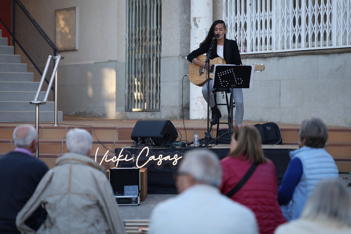 Vicki Casas, en el concert que va obrir el festival