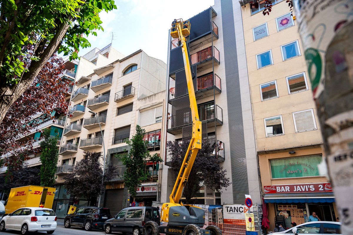 La construcció és un dels pocs sectors que creix en nombre d’empreses a la comarca