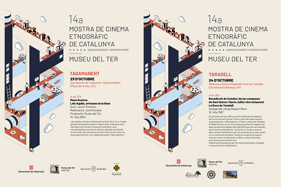 Els programes de les dues primeres cites de la Mostra de Cinema Etnogràfic