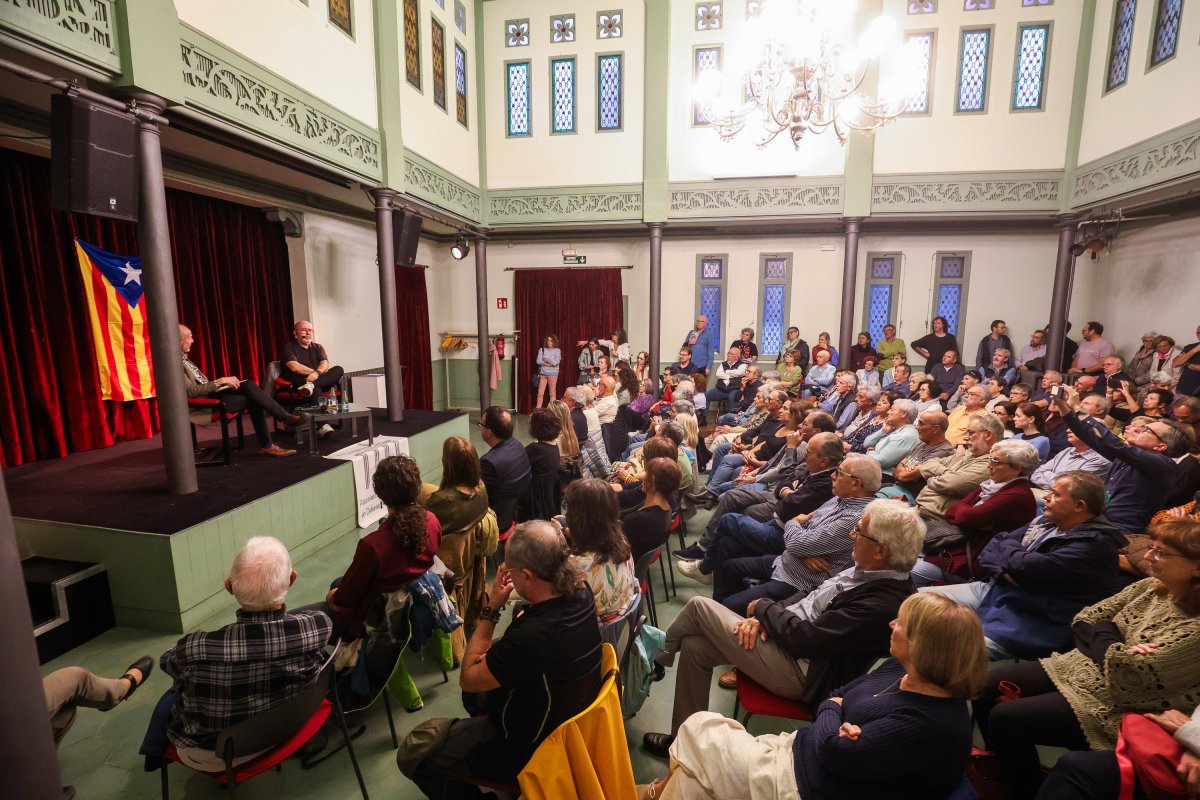 Gonzalo Boye a la sala ddel Casino de Vic