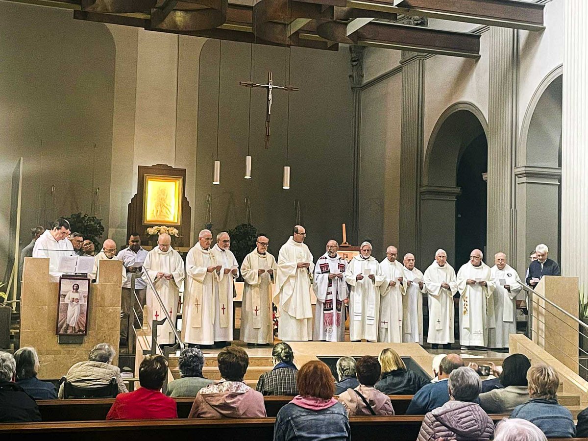 La missa concelebrada dels 175 anys de la congregació