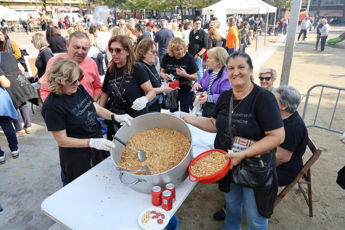 Alguns dels participants de l'acte per recaptar fons aquest dissabte a Canovelles