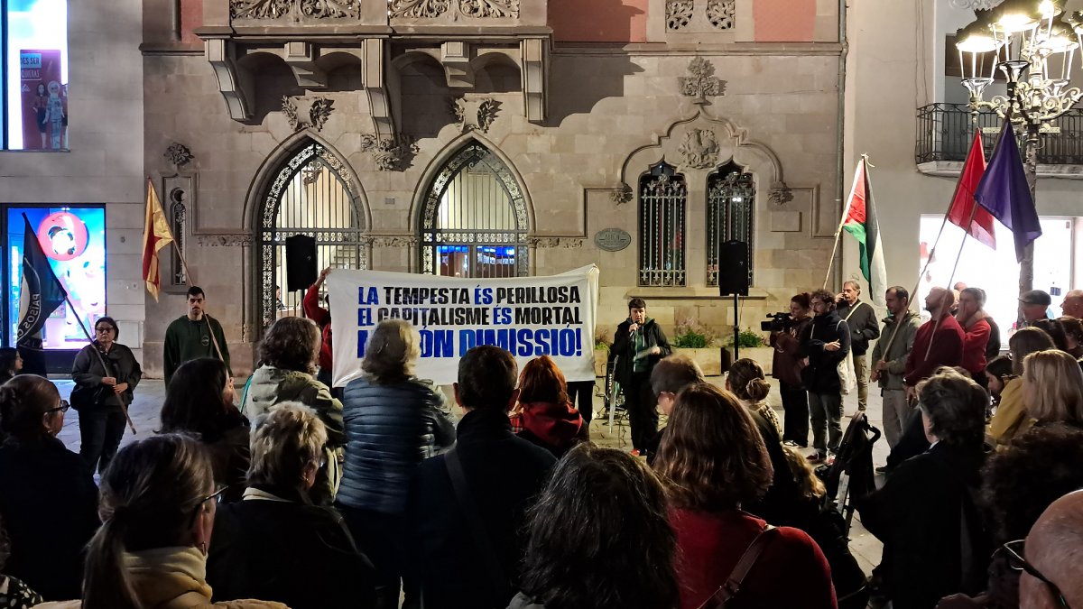 L'Ateneu La Malgirbada de Granollers va convocar la concentració