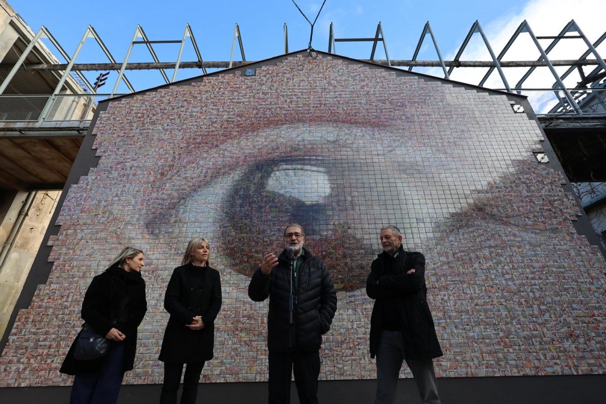 La inaugutració del fotomosaic aquest dissabte a Roca Umbet