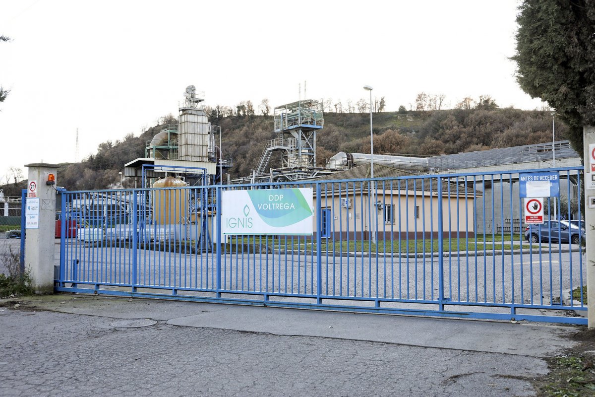 Imatge d'arxiu de la planta de tractament de purins de les Masies de Voltregà