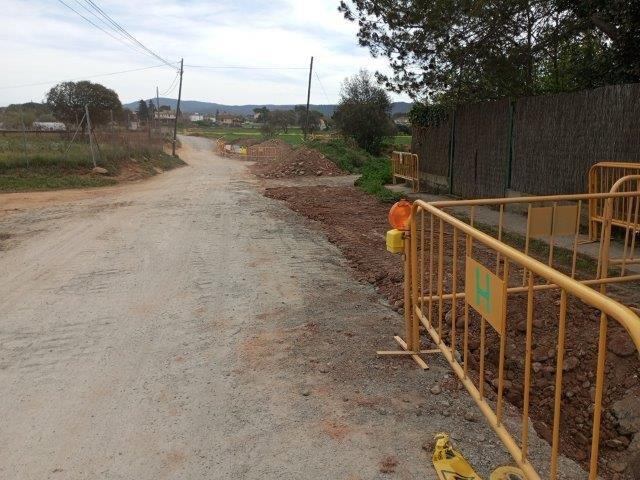 La nova canalització soterrada entre Cardedeu i Sant Antoni de Vilamajor