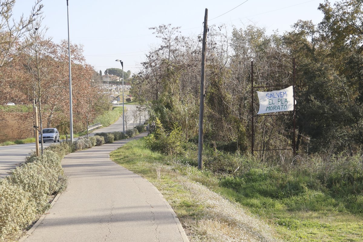 La zona del Pla Morató, a Llinars