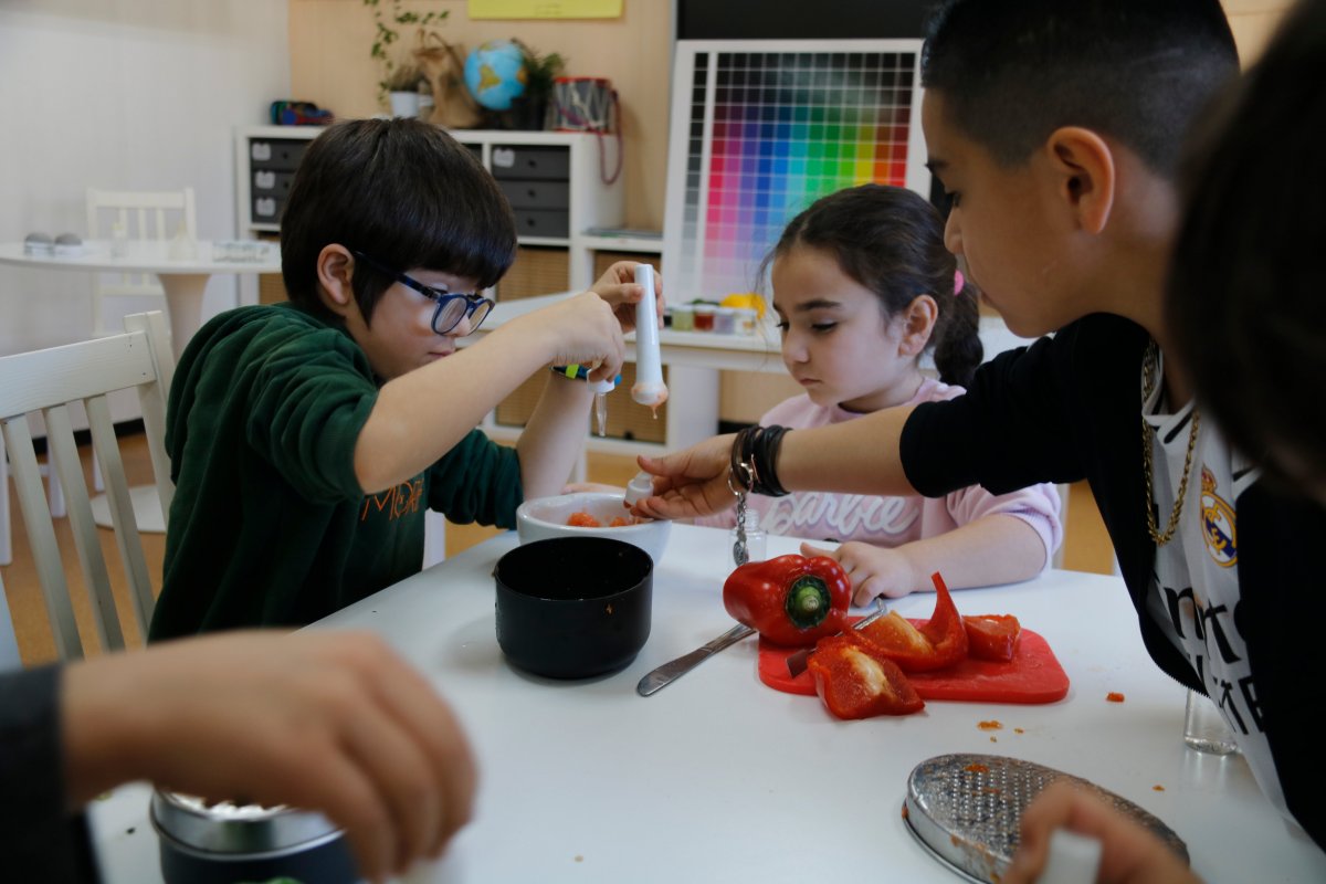 L'escola rural de Sant Quirze Safaja n'ha organitzat algunes activitats aquest matí