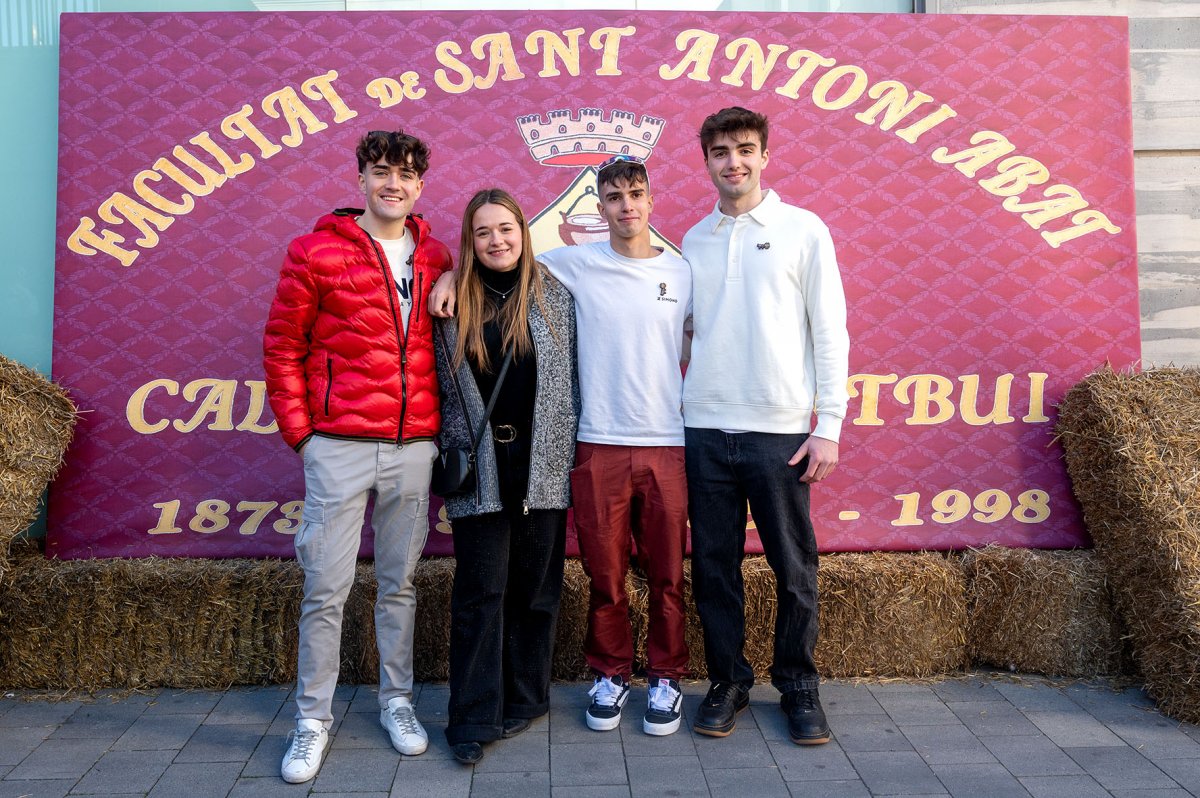 Meritxell Brunat, Dídac Farré, Guillem Gustems i Arnau Vila són els abanderats per a les festes de Sant Antoni de Caldes d’aquest any