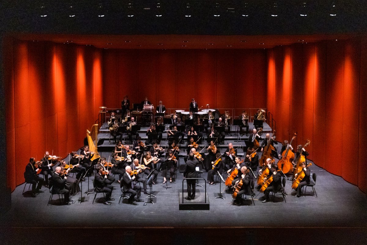 Un moment del concert, dissabte al vespre a la sala Ramon Montanyà de L’Atlàntida, que es va omplir per a l’ocasió