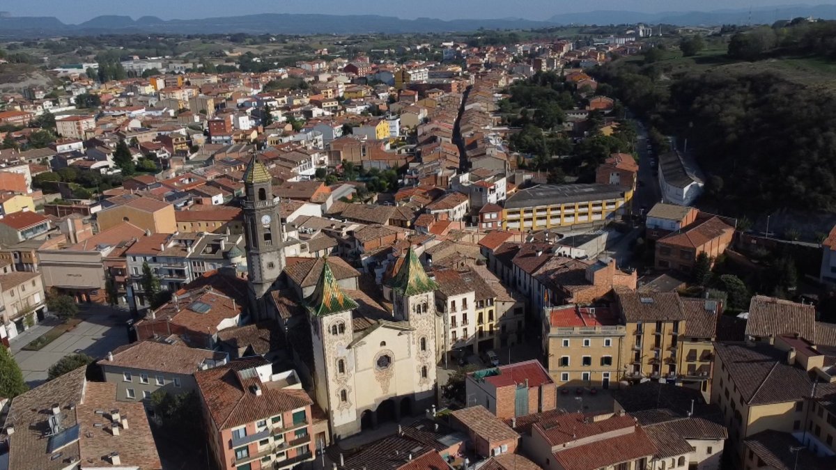 Vista aèria de Torelló